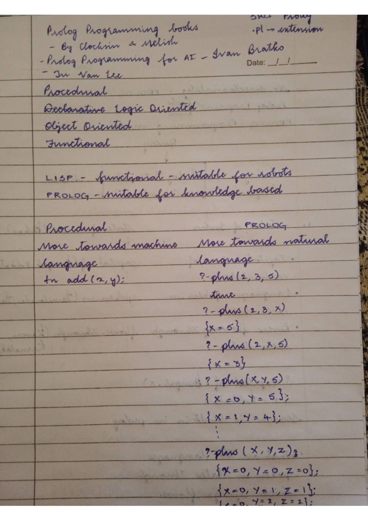 AI 2 - Lecture note of Artificial Intelligence (AI) - Studocu