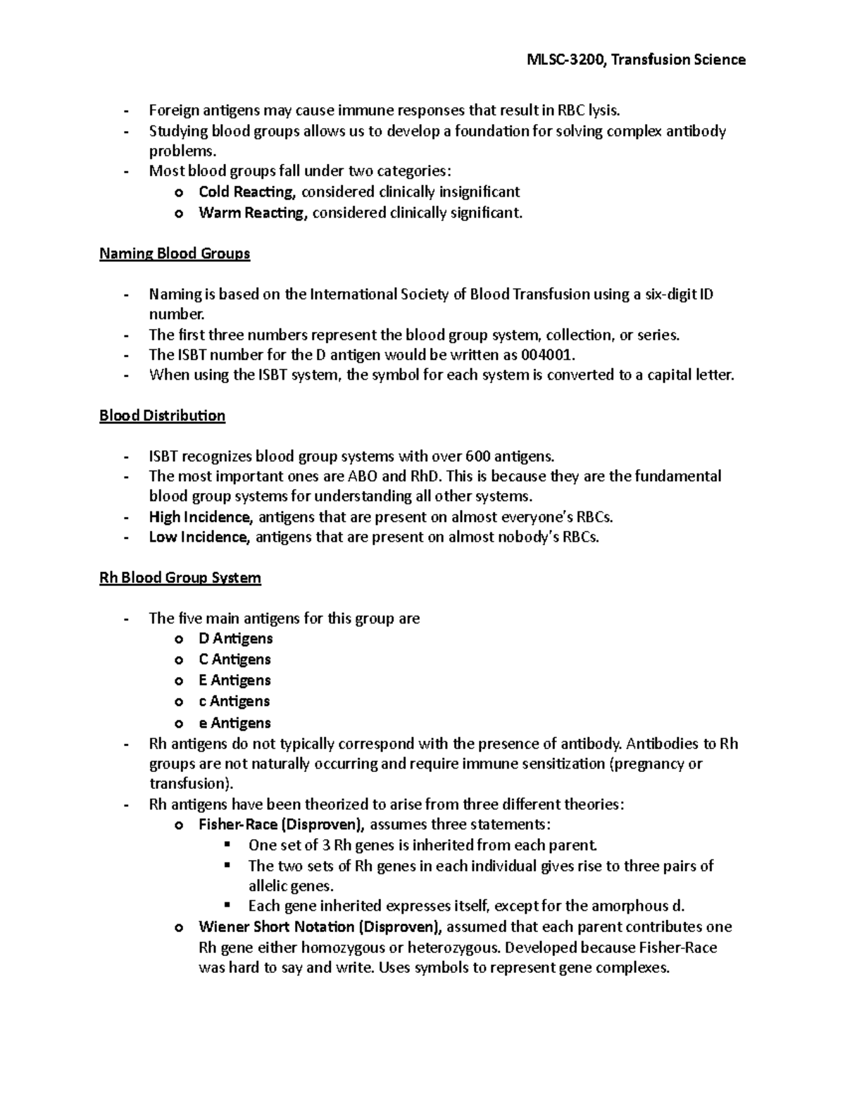 Rh Blood Group System - Foreign antigens may cause immune responses ...