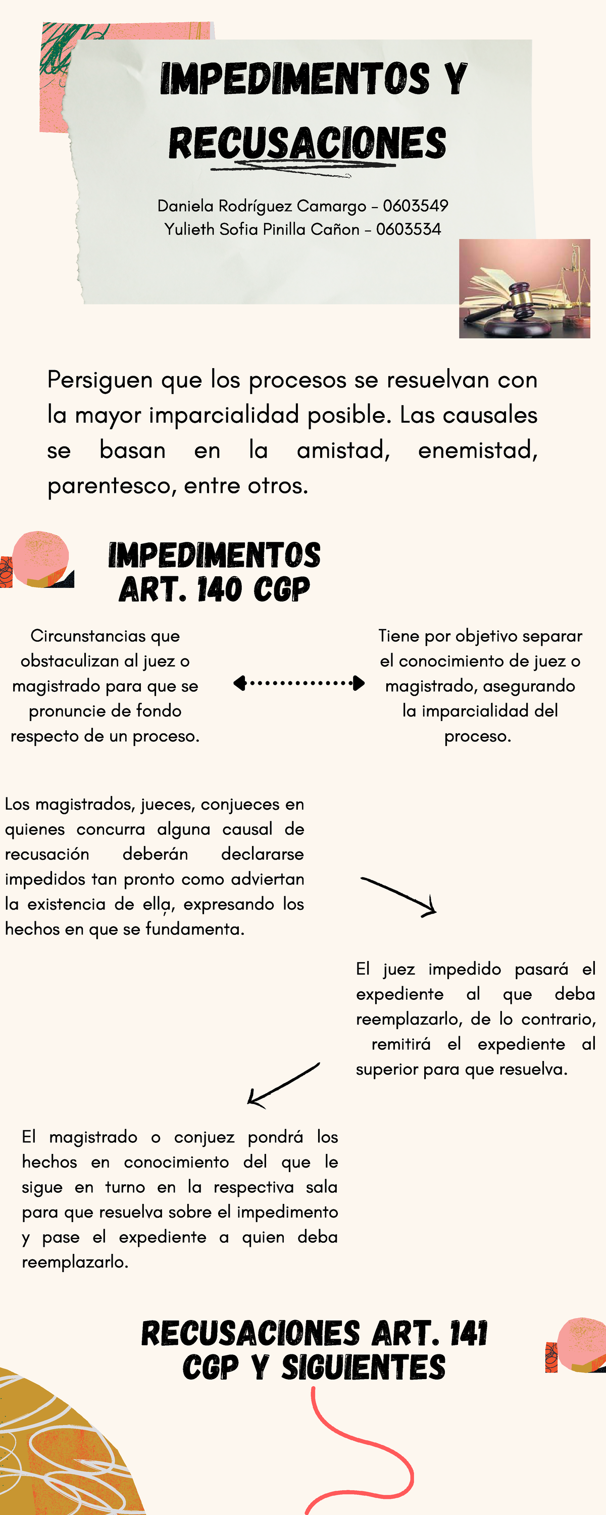 Impedimentos Y Recusaciones - El Juez Impedido Pasará El Expediente Al ...