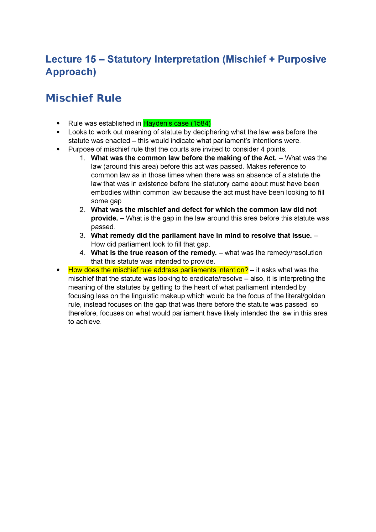 lecture-15-statutory-interpretation-mischief-purposive-approach