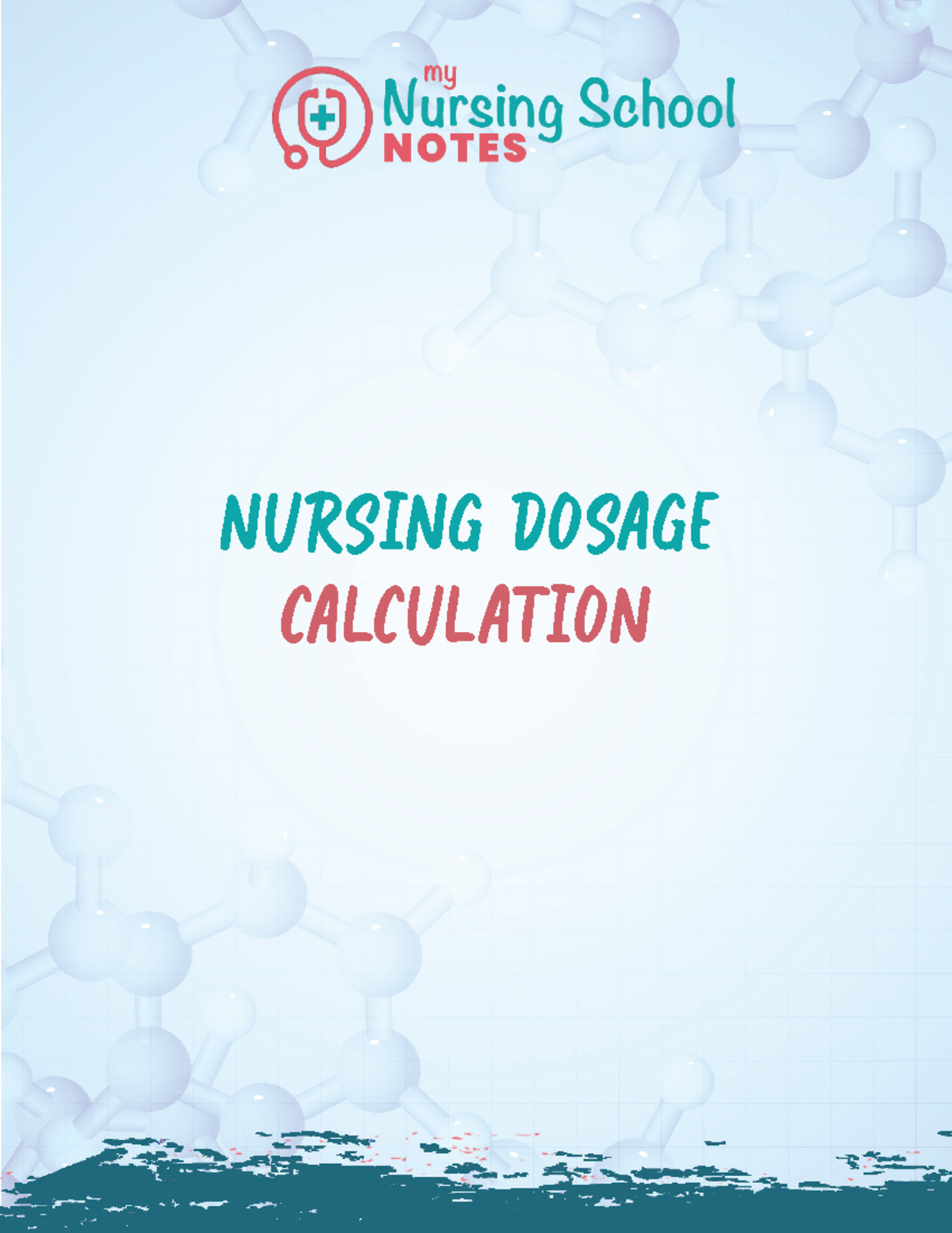 Nursing Dosage Calculation 2440 Nursing Dosage Calculation