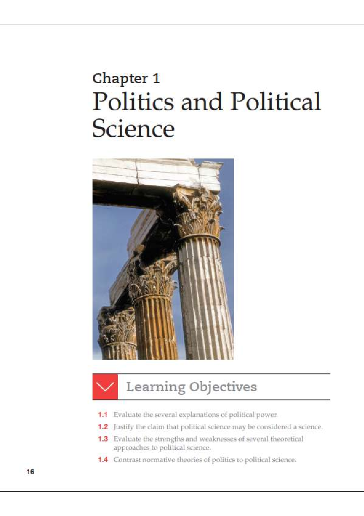1st Week Reading - Easy Notes - Chapter 1 Politics and Political ...