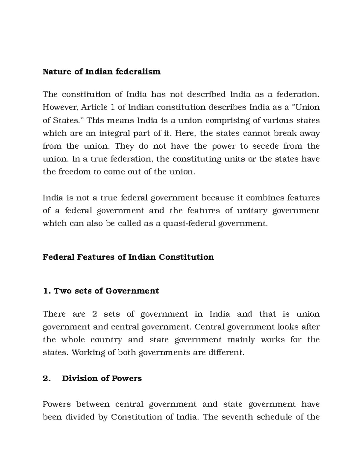 nature-of-indian-federalism-however-article-1-of-indian-constitution