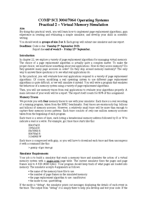 Questions - notes for lecture + question - Lectures on Operating ...