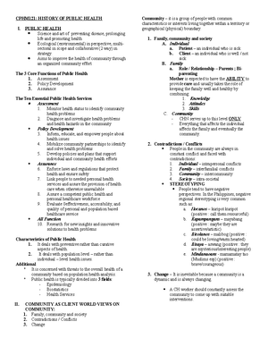 History OF Public Health IN THE Philippines - HISTORY OF PUBLIC HEALTH ...