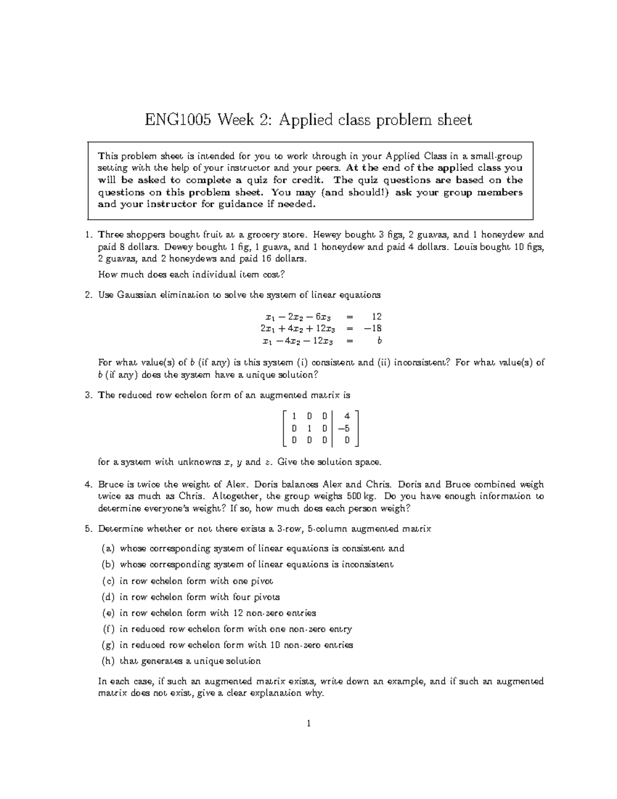 systems-of-linear-equation-problem-sheet-eng1005-week-2-applied