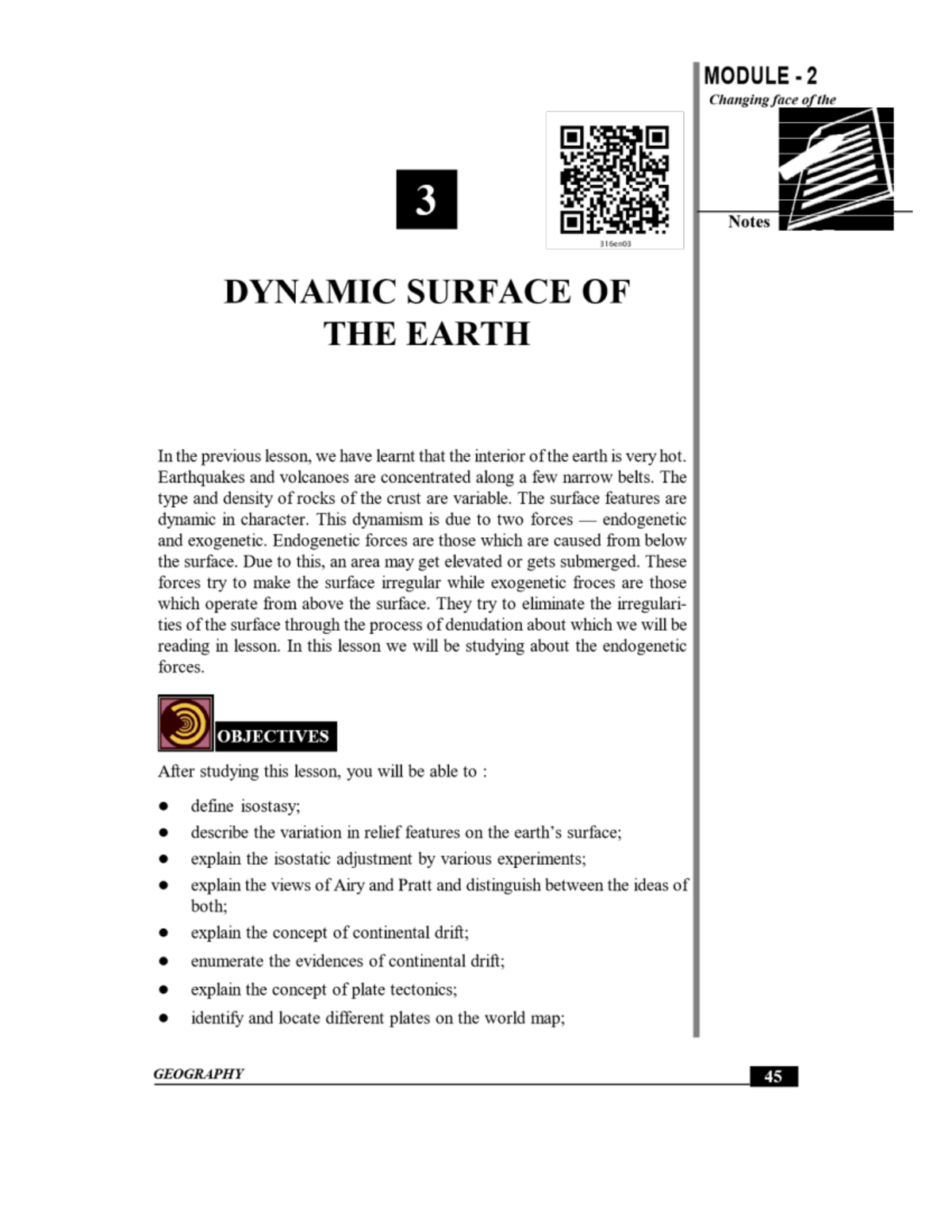 Dynmic surface of the eart - Geogarphy - Studocu