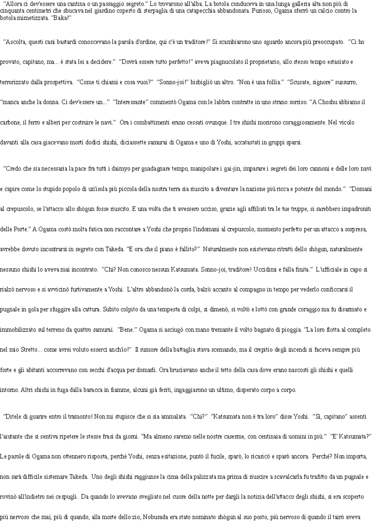 L00Q58QHt I Domani al crepuscolo, se l'attacco allo shògun fosse