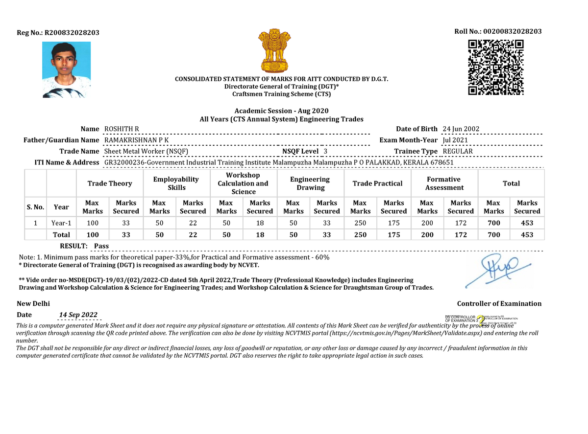 Consolidated Marksheet, Meaning, Format, Application, 48% OFF