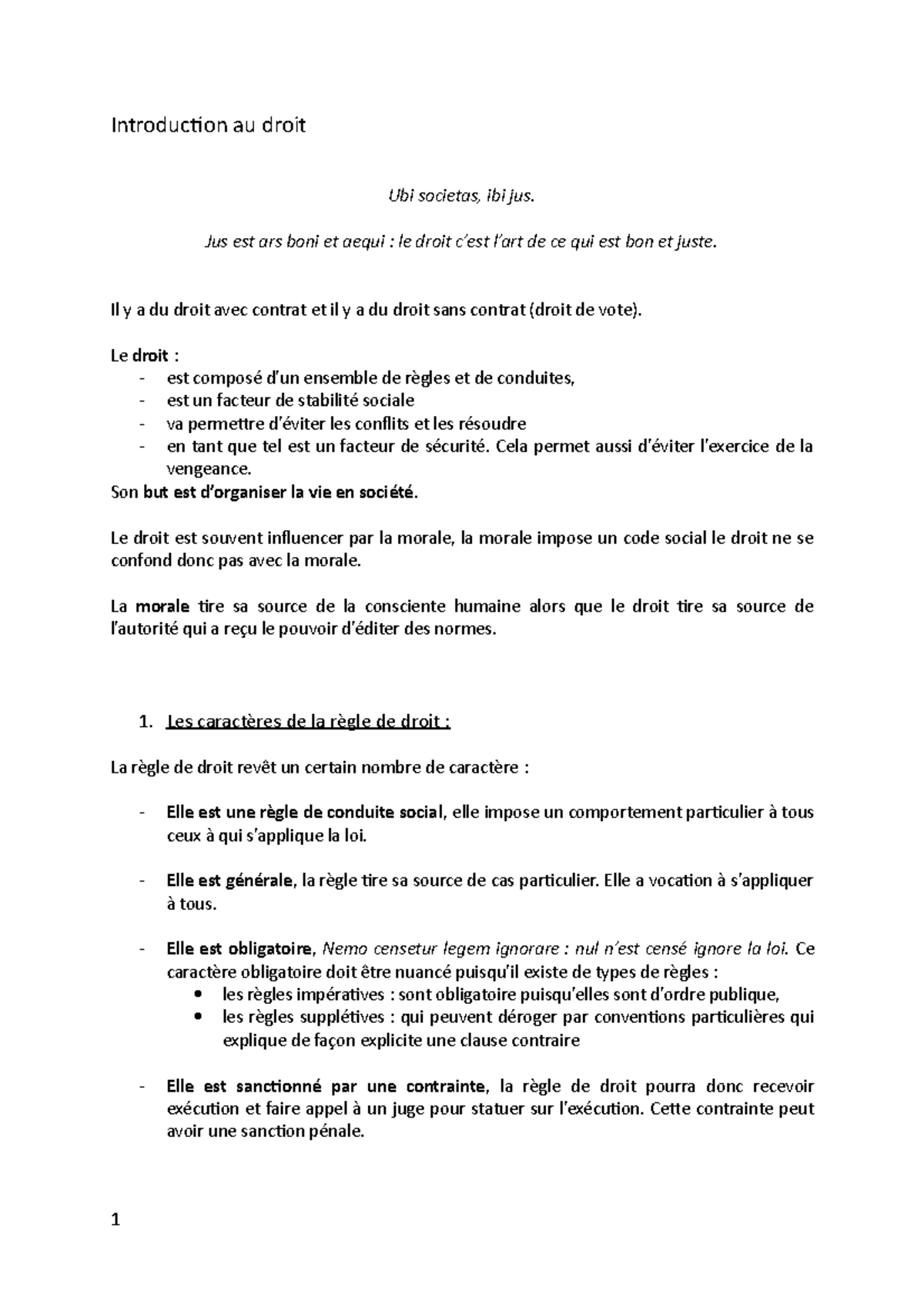 Jus Est Ars Boni Et Aequi Introduction au droit - Jus est ars boni et aequi : le droit c’est l