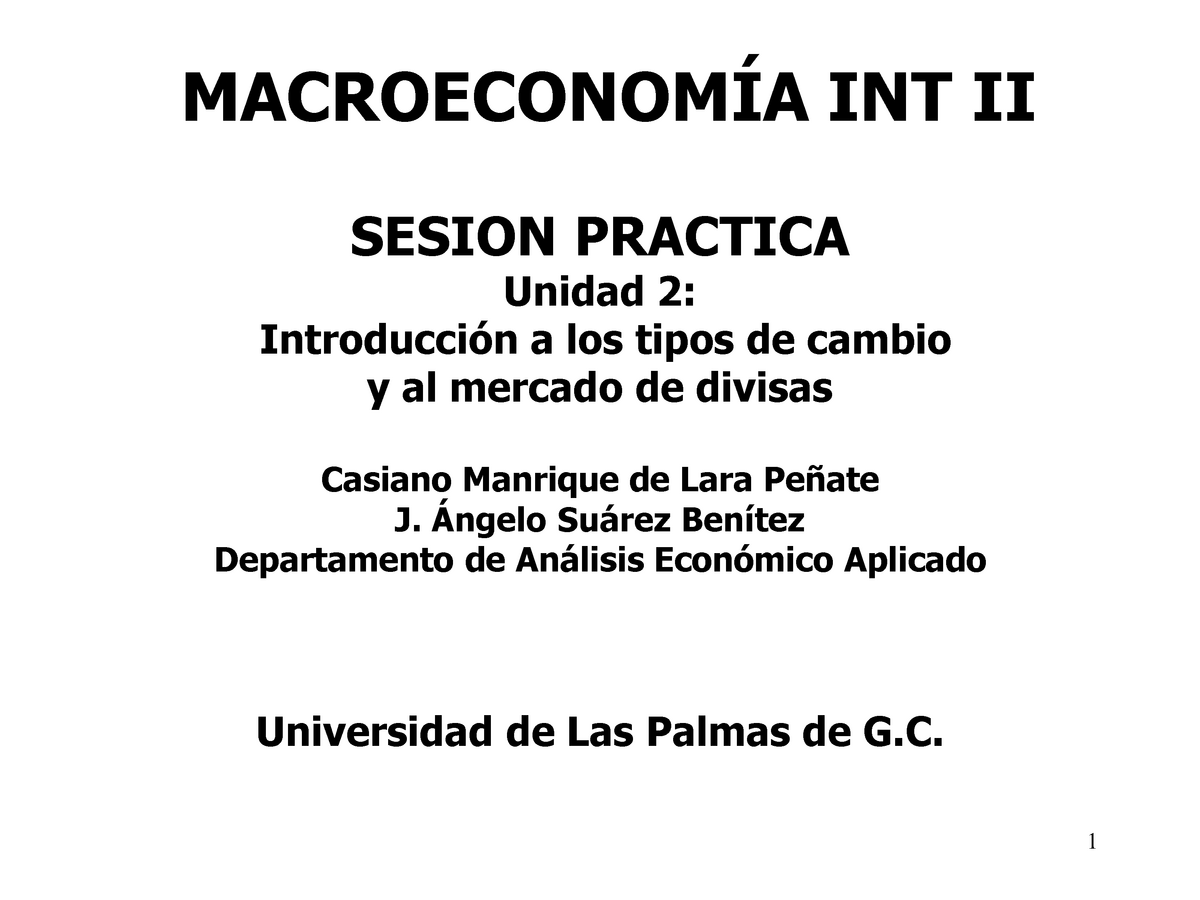 Sesion Practica Tema 1 Sesión Práctica Int Ii Sesion Practica Unidad 2 A Los Tipos De 7062