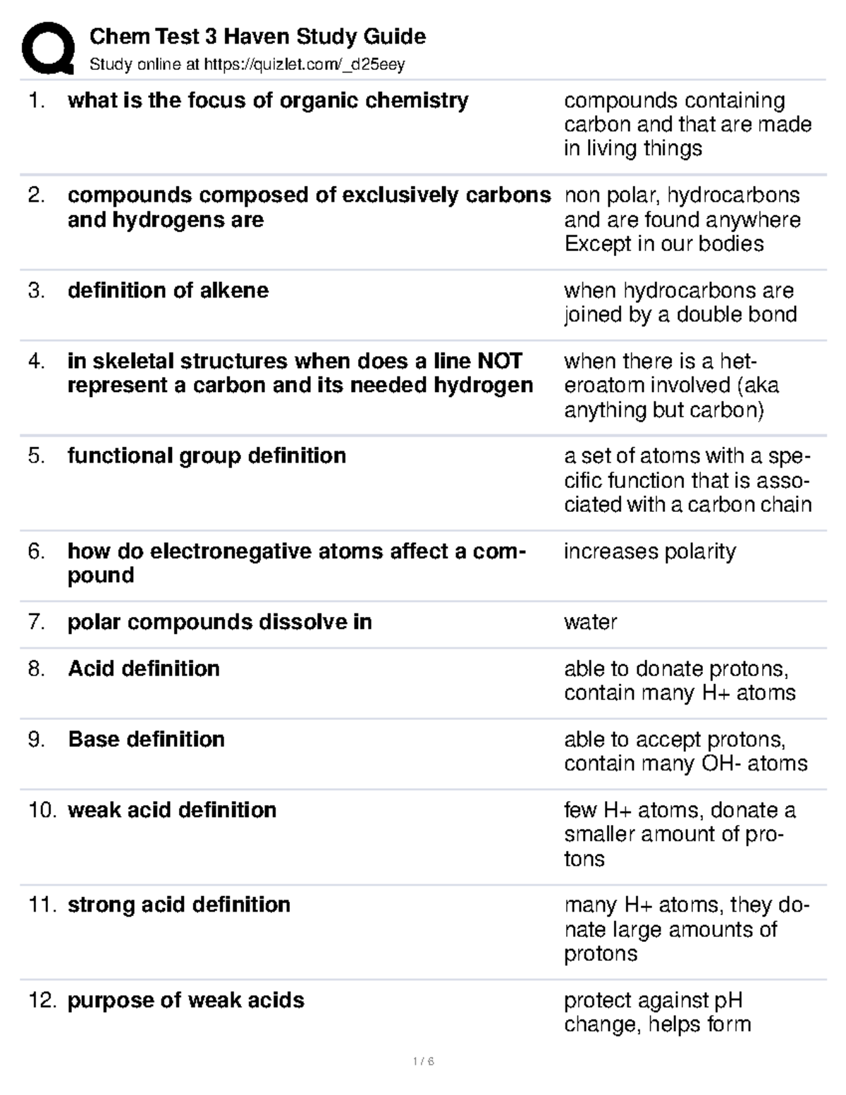 Chem unit 3 study guide Study online at quizlet/_d25eey what is the