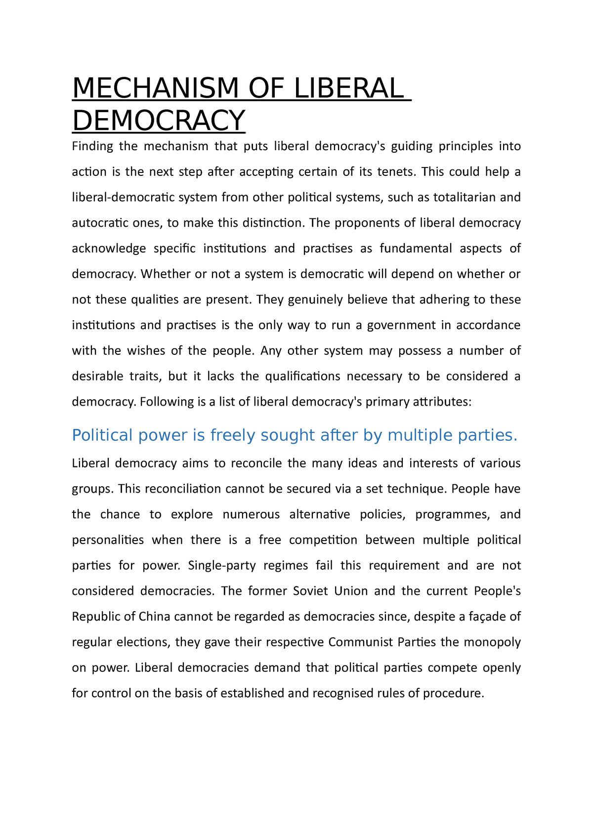 mechanism-of-liberal-democracy-mechanism-of-liberal-democracy-finding