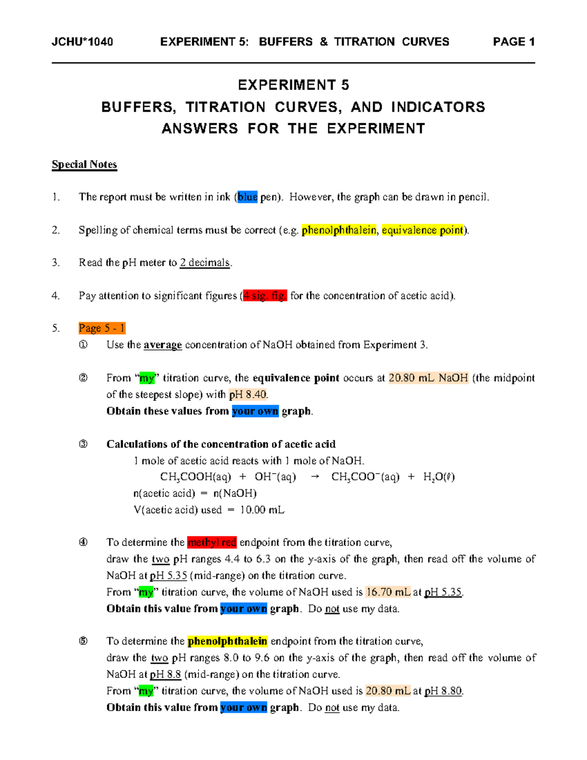 Seminar assignments, Questions and answers Lab 5, 2009 rn