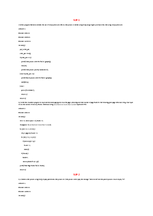 Sybba(CA) Sem-IV Practical Slip 2019 Pattern - bachlor of coputer ...