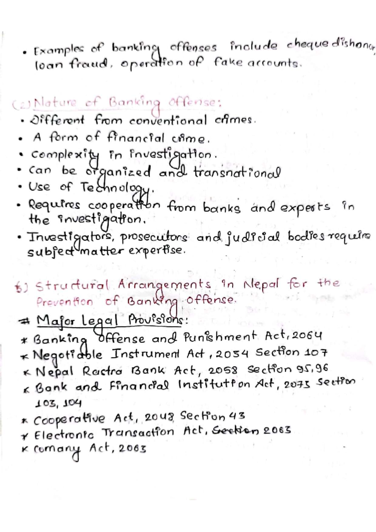 1000000988 - Bopa act - Examples of banking offenses include cheque ...