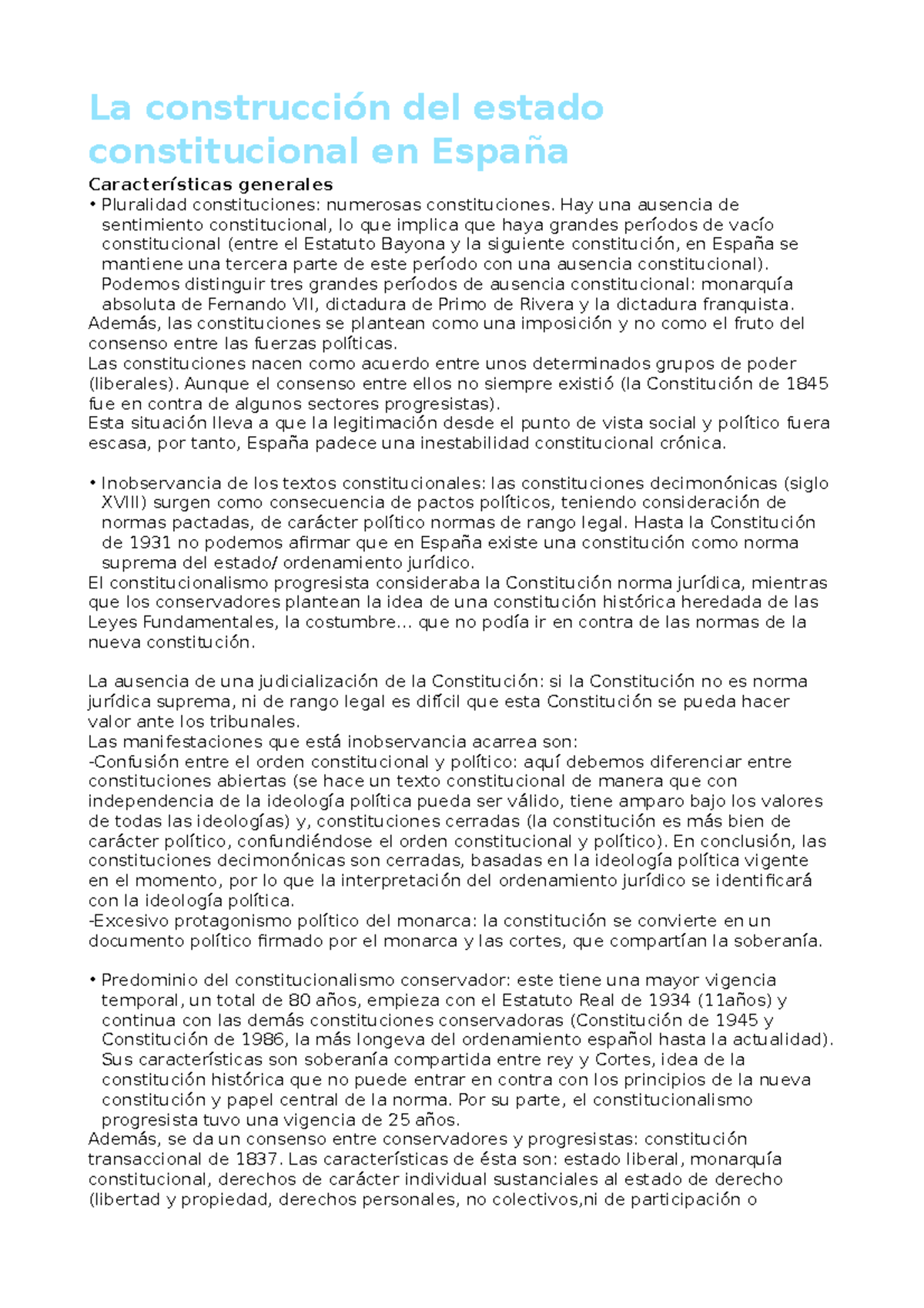 T1 - Tema 1 derecho constitucional en la universidad de oviedo (apuntes ...