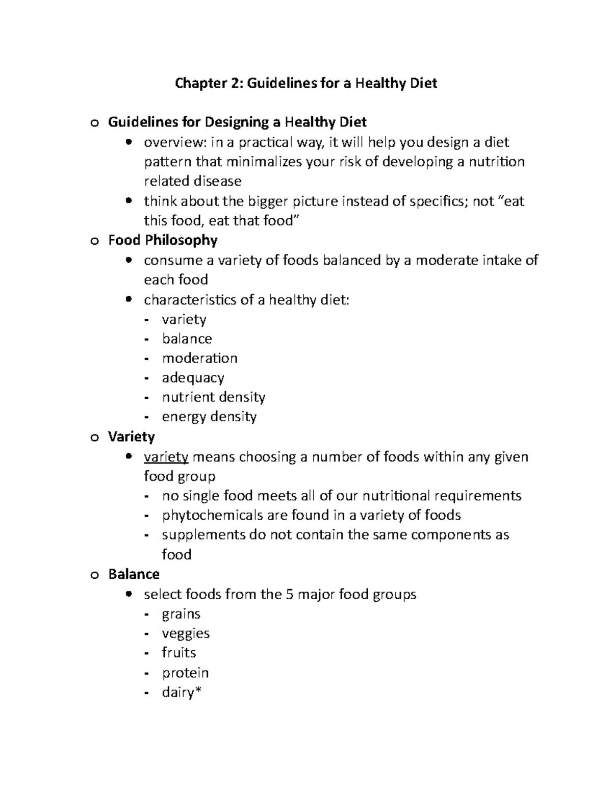 chpt-2-notes-chapter-2-guidelines-for-a-healthy-diet-o-guidelines