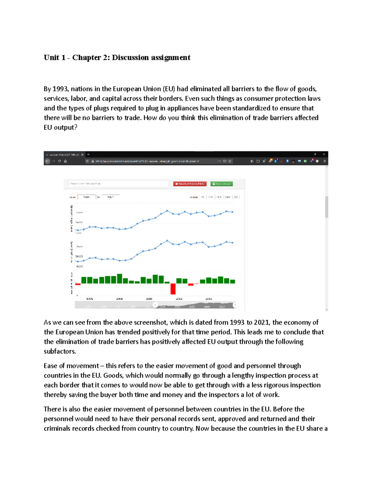Chapter 2 Discussion Assignment - Unit 1 - Chapter 2: Discussion ...