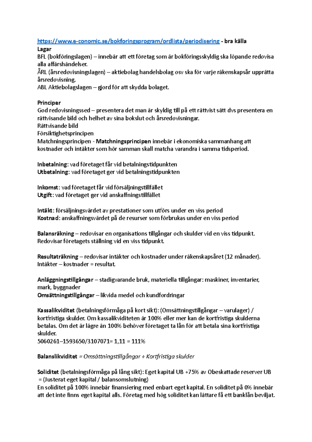 Externredovisning FEK - bra att ett som ska aktiebolag 