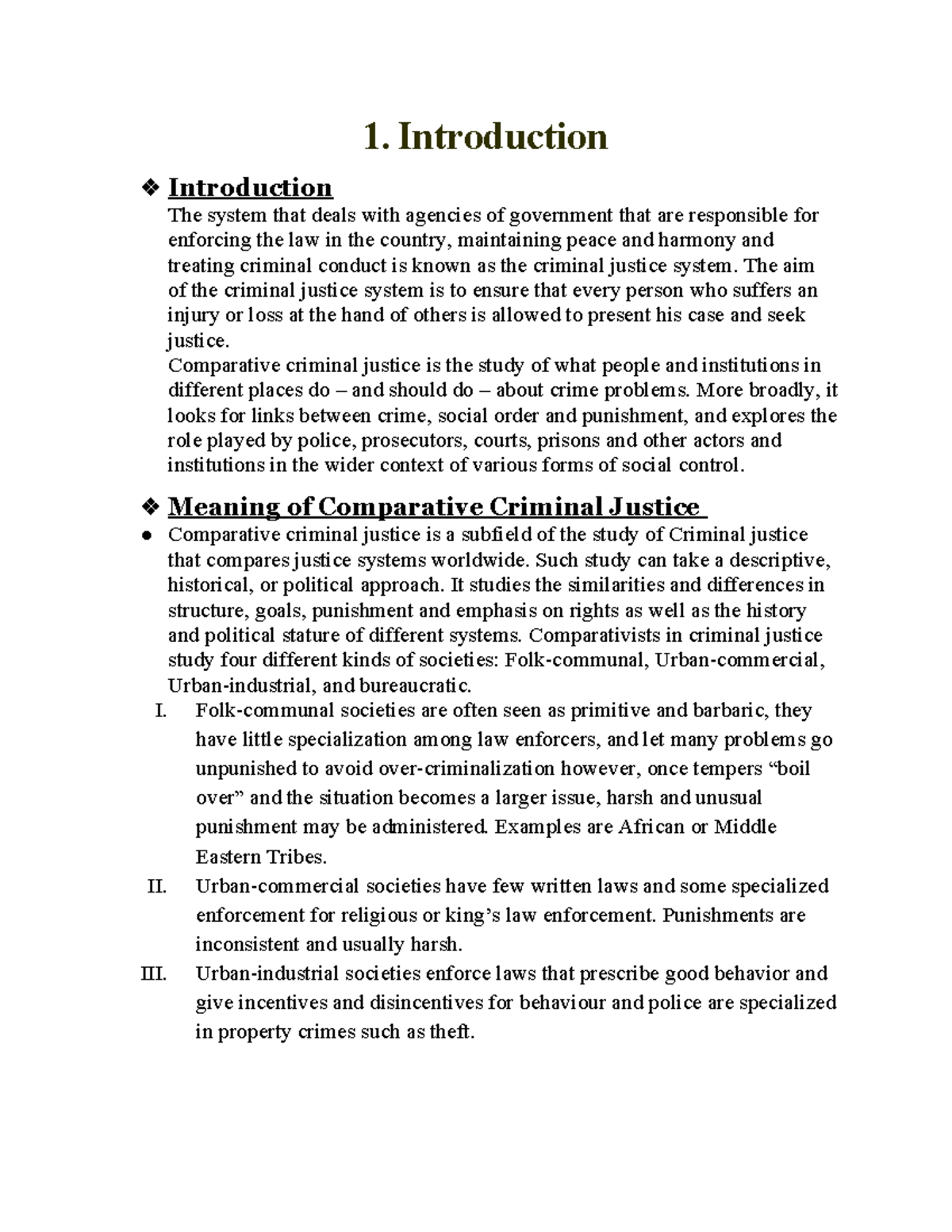 1. Introduction - 1. Introduction Introduction The system that deals ...