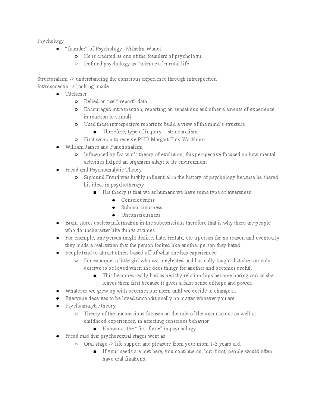 Psych 2 - It is chapter 2 the start of emotions. - Psychology