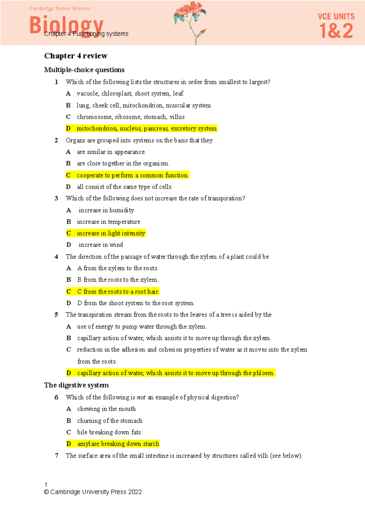 Review-questions - Chapter 4 - Chapter 4 Review Multiple-choice ...