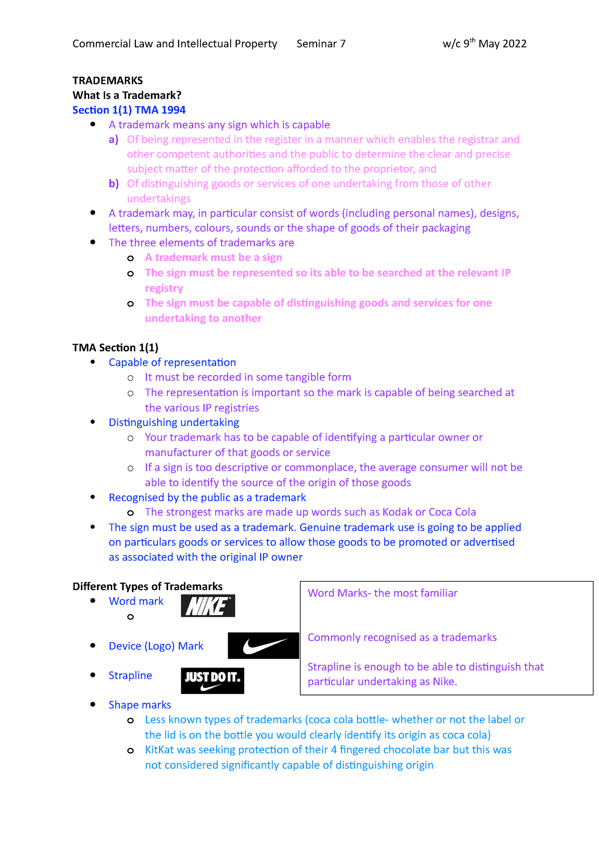 commercial law essay introduction