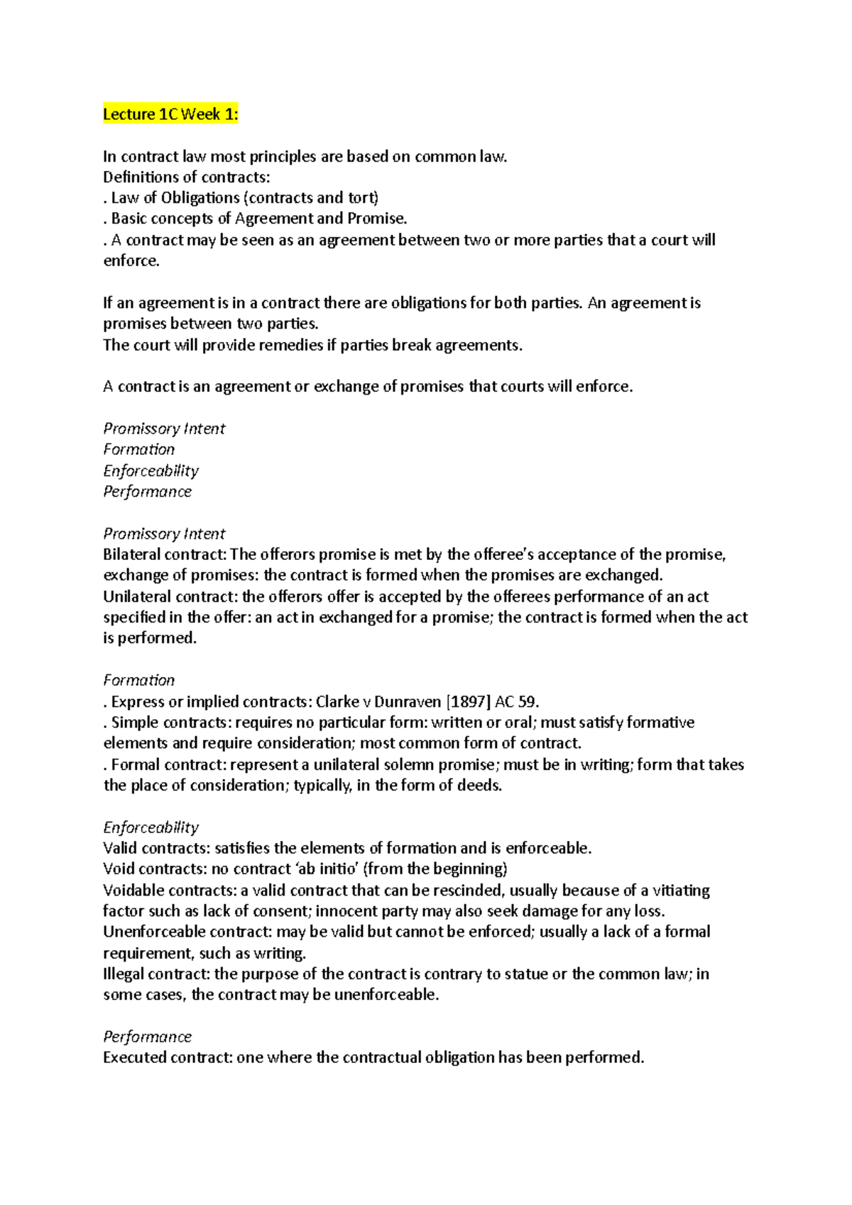 What Is Direct Loss In Contract Law