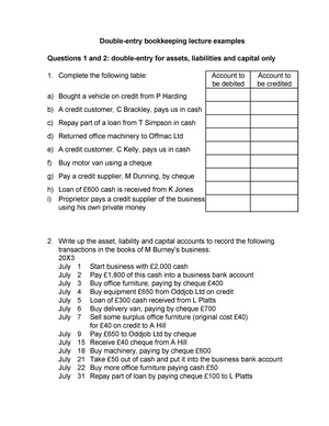 Balancing-off Accounts, TB, SPL, SFP - Balancing-off Accounts, The ...