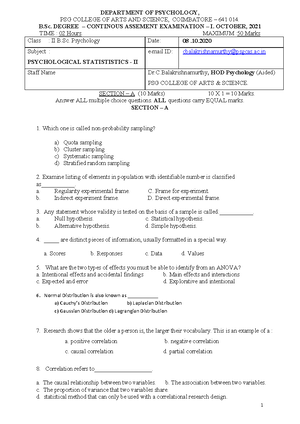 Biopsychology 1 unit 1 - BIOPSYCHOLOG Y CHAPTER-1: INTRODUCTION TO ...