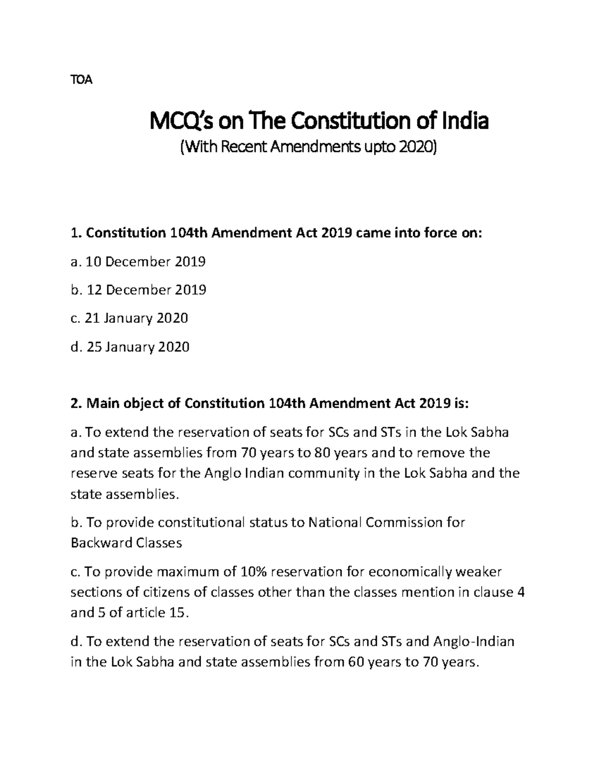 Mcqs On Indian Constitution 9974cd65 8fb9 45a0 95e4 4a1b2e8ca1d9 Toa