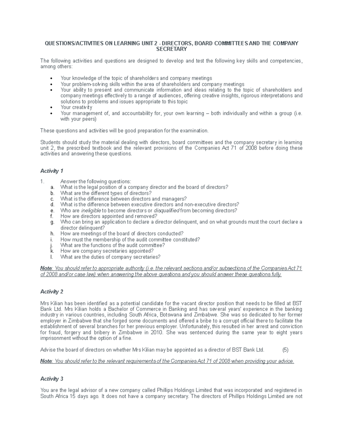 Board Of Directors Questions | IMPORTANT STRATEGIC QUESTIONS FOR BOARDS ...