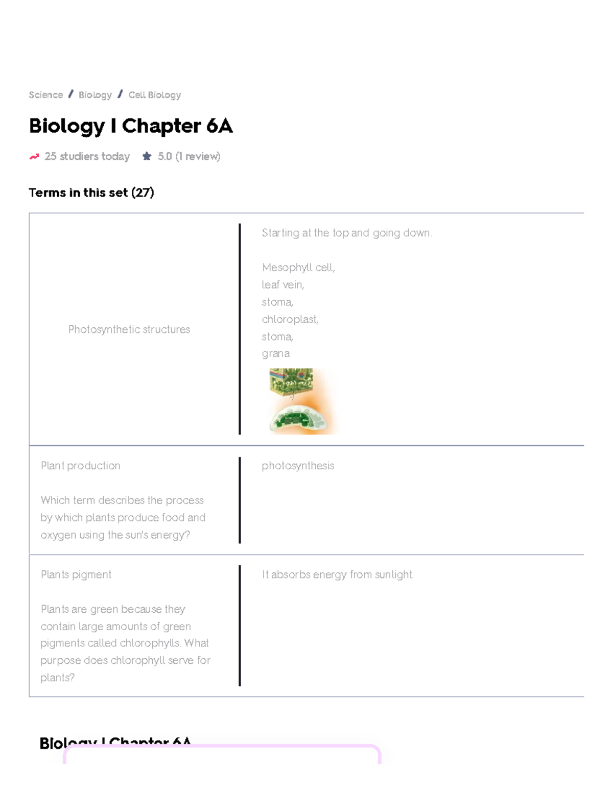 Quizlet Intro To Biology