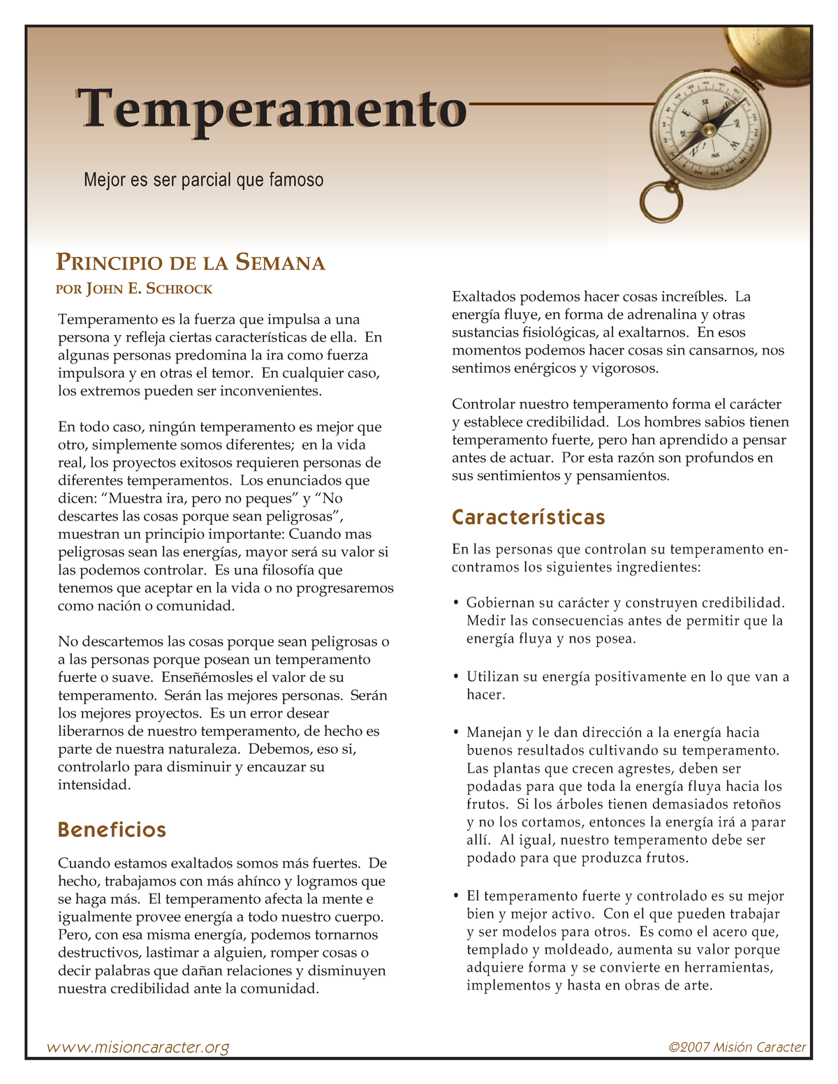 10 Temperamento - Pactrica - TemperamentoTemperamento Mejor Es Ser ...