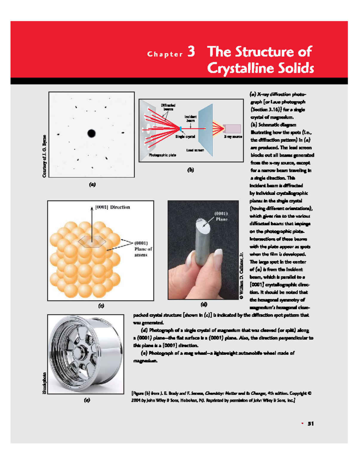 Chapter 3 - Lecture notes 4-5 - Chapter 3 The Structure of Crystalline ...