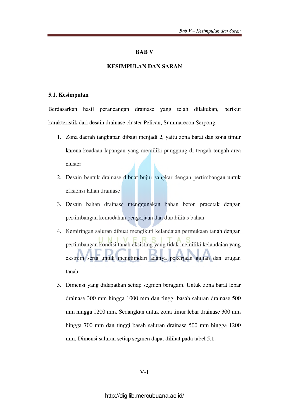 5-perancangan-sistem-drainase-bab-v-kesimpulan-dan-saran-v-bab-v