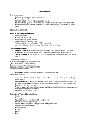 Risk Assessment in the Forensic Setting - Risk Assessment in a Forensic ...