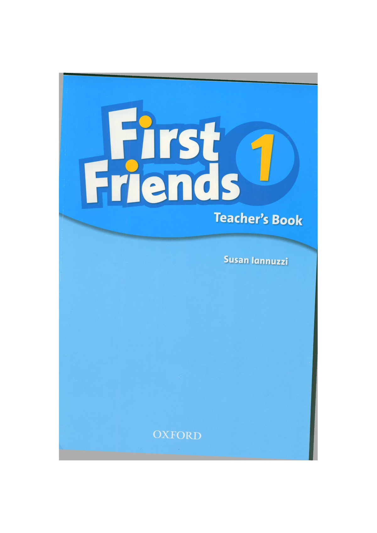 First Friends 1 TB - English - Studocu