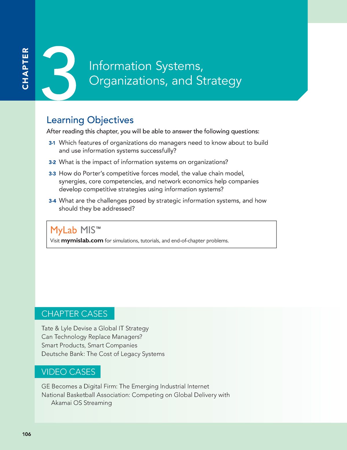 IM Module 3 2024 - Learn more - 106 MyLab MIS™ Visit mymislab for ...