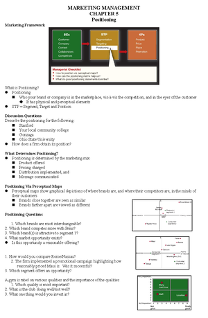 Marketing Management WEEK 9 - MARKETING MANAGEMENT CHAPTER 9 PRICING ...