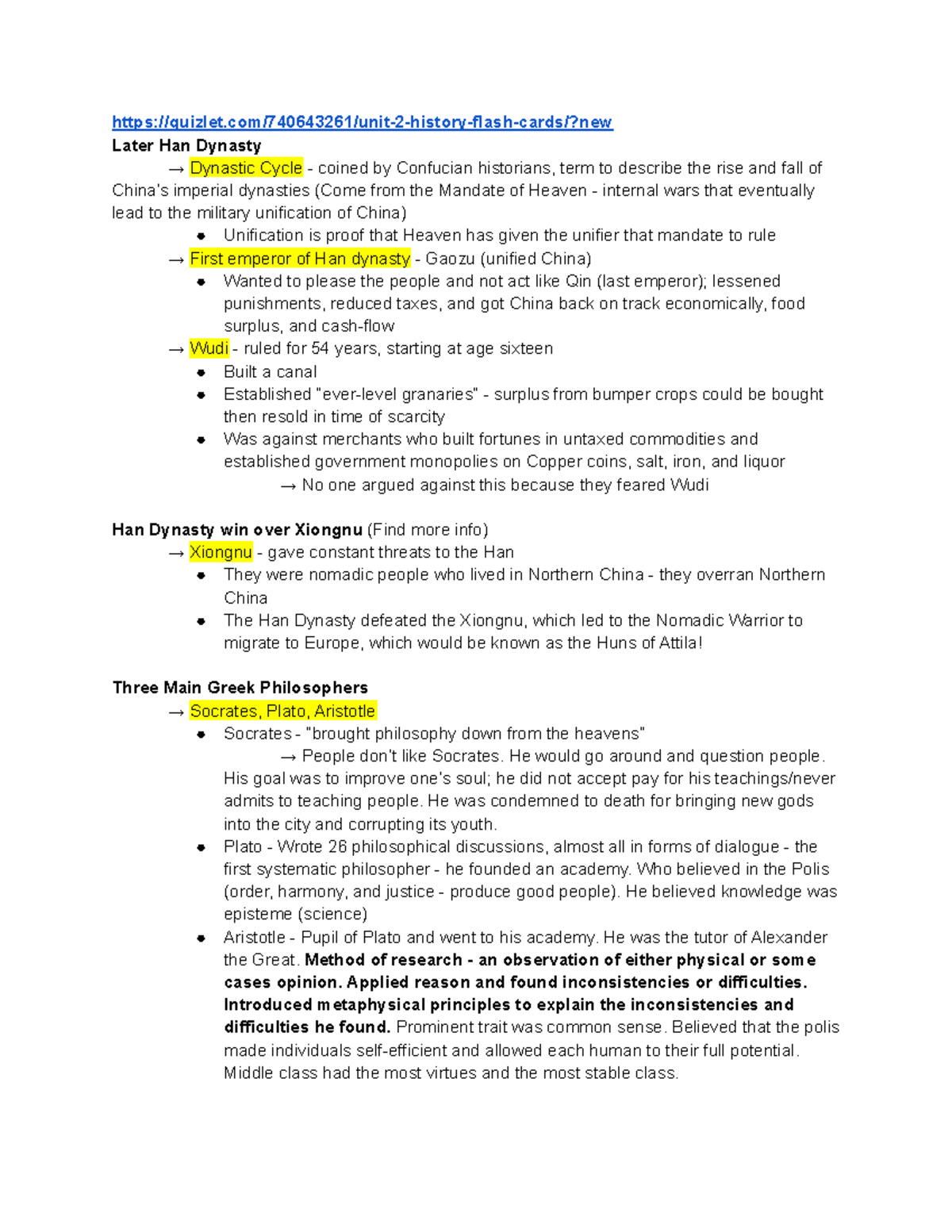 History Test - Study Guide - Quizlet/740643261/unit-2-history-flash ...