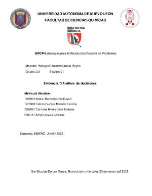 Evidencia 2 ERCP Equipo 01 - UNIVERSIDAD AUTONOMA DE NUEVO LEON ...