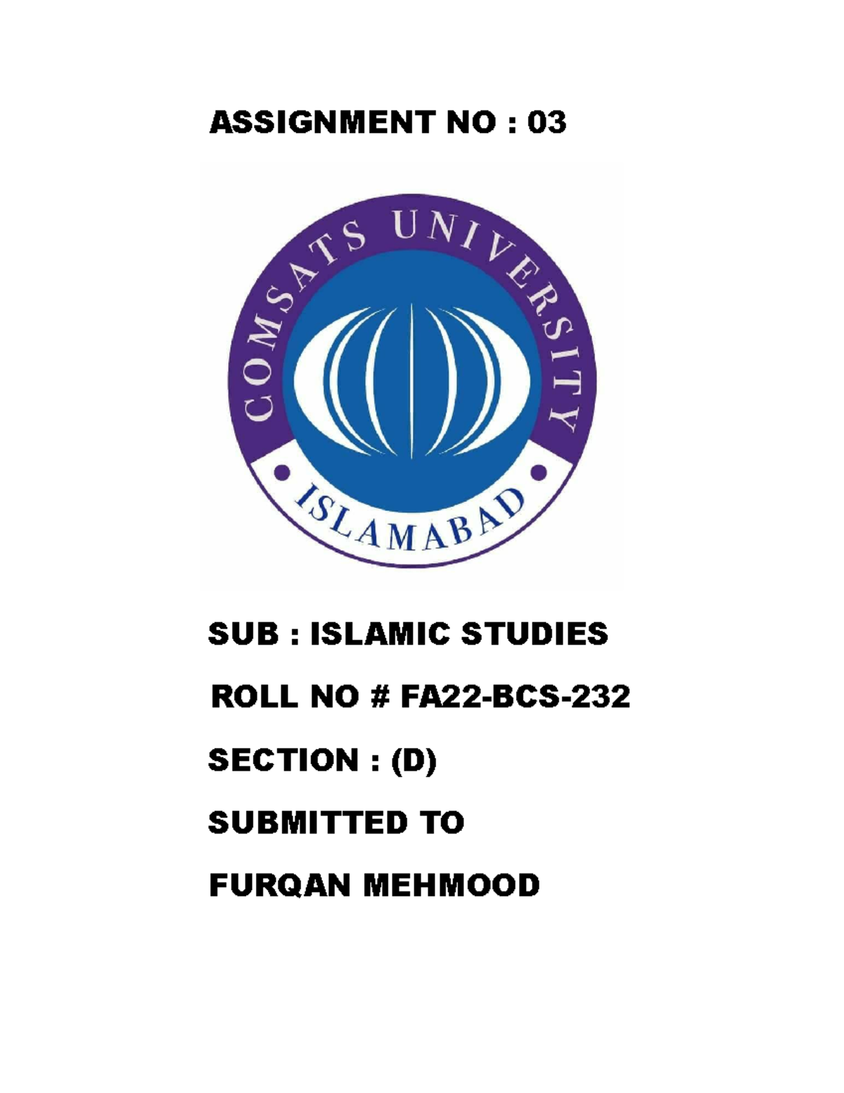 assignment-no-hhhh-assignment-no-03-sub-islamic-studies-roll-no