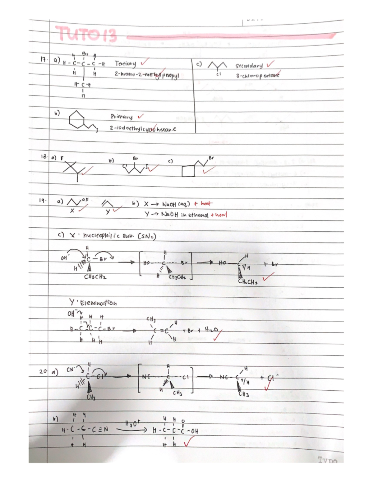 TUTORIAL 13 CHM096 UITM - Foundation Chemistry I - Studocu