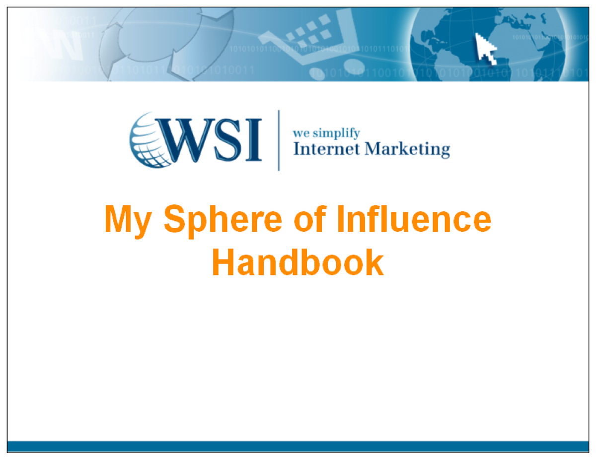 04 Sphere Of Influence Handbook Your Sphere Of Influence Building Your Sphere Of Influence 1414