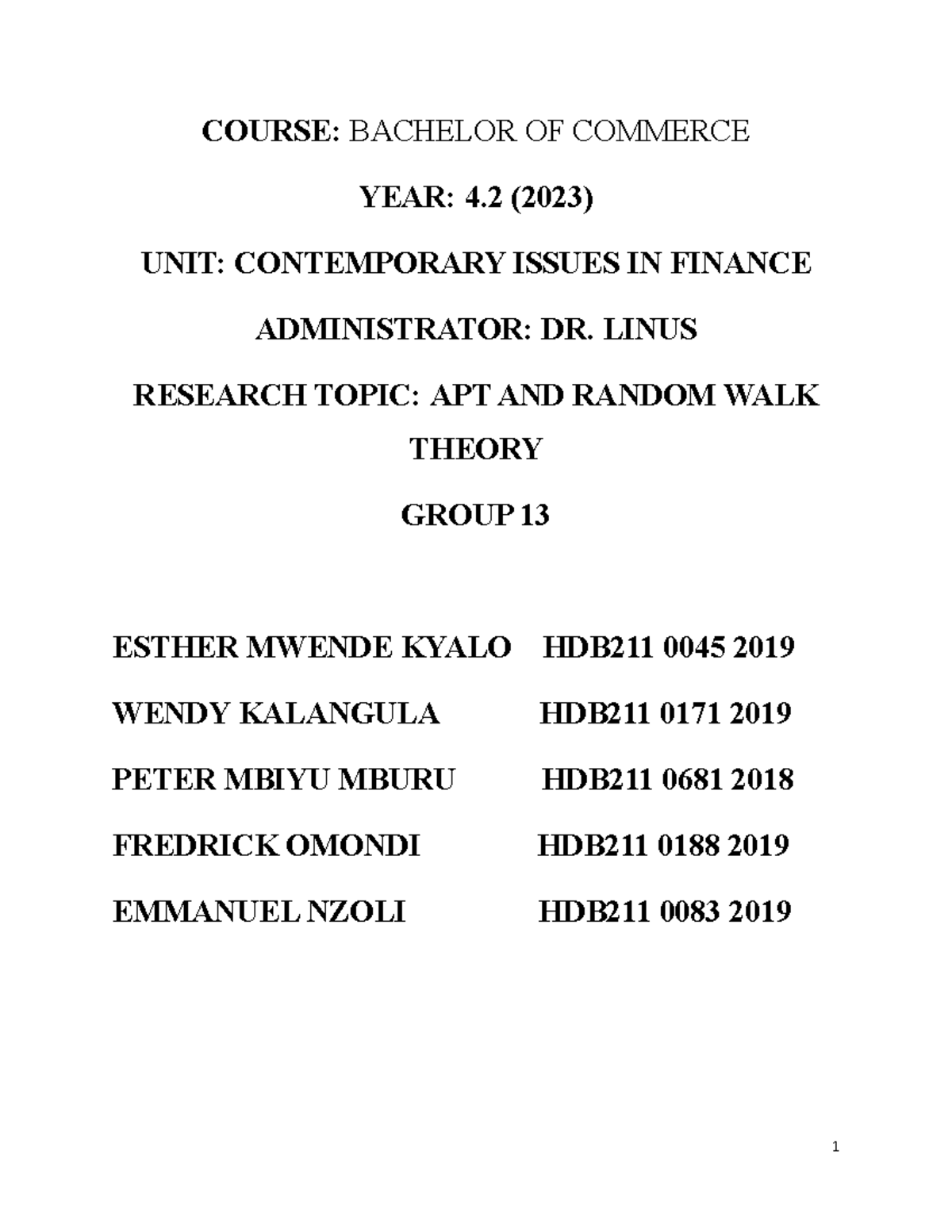 APT-1 - recommended notes for learning students - Bachelor of Commerce ...