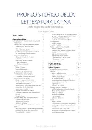 Profilo storico della letteratura latina. Dalle origini alla tarda età  imperiale - Gian Biagio Conte - Libro Le