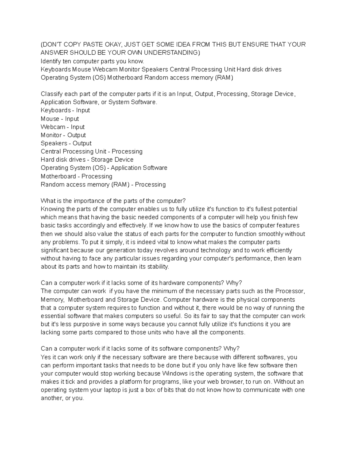 9 - dfczxf - (DON’T COPY PASTE OKAY, JUST GET SOME IDEA FROM THIS BUT ...