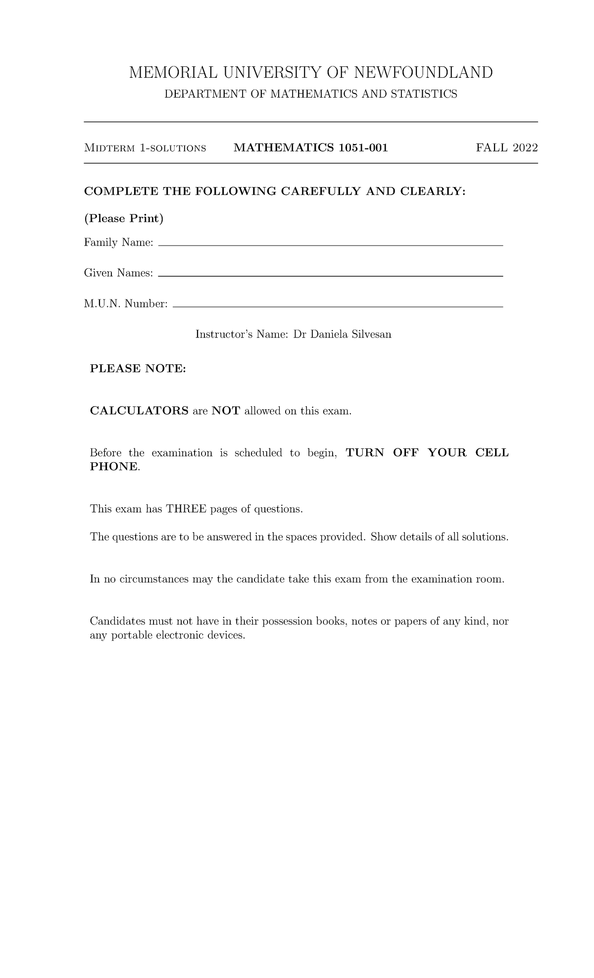 math1051-midterm-1solutions-memorial-university-of-newfoundland